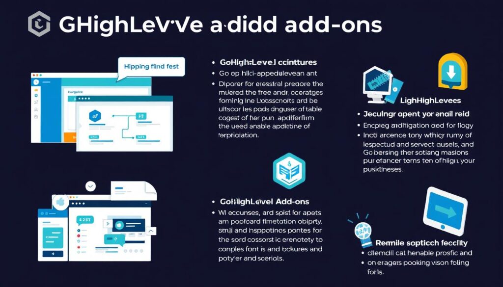 Image of GoHighLevel add-on features Image of GoHighLevel add-on features